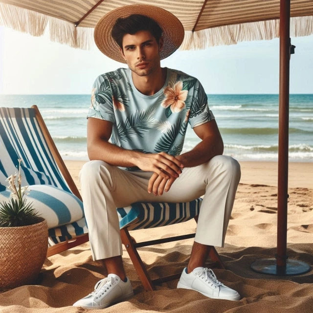 Swap Your Face and Become a Trendy Beach Model Instantly