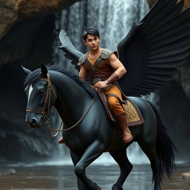 Transform Your Face into a Legendary Winged Knight Online